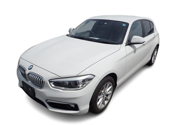 White BMW - 1 Series