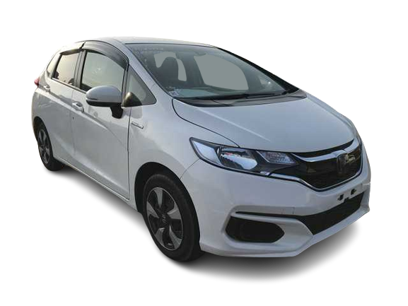 White Honda - Fit