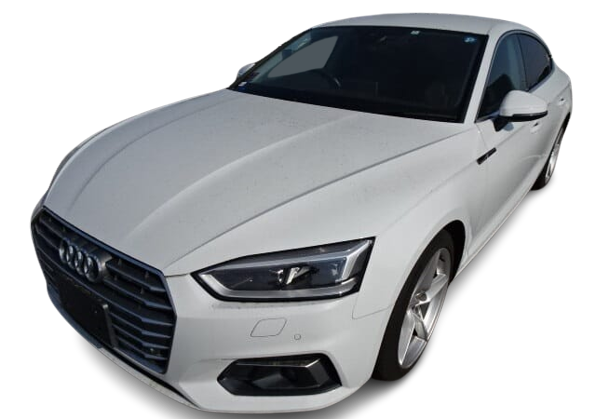 White Audi -A5